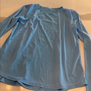 lululemon athletica Sky Blue Long Sleeve Top